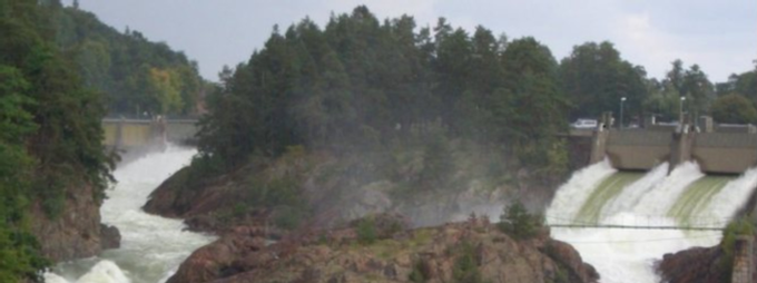 Die Wasserfalltage (Fallens dagarna) in Trollhättan